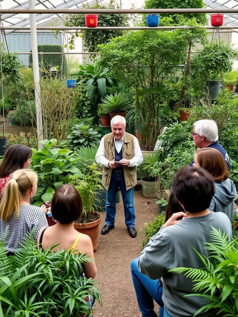 A volunteer instructor demonstrating environmental conservation practices to a group of young participants during a RAID NATURE SUD GOELO workshop.